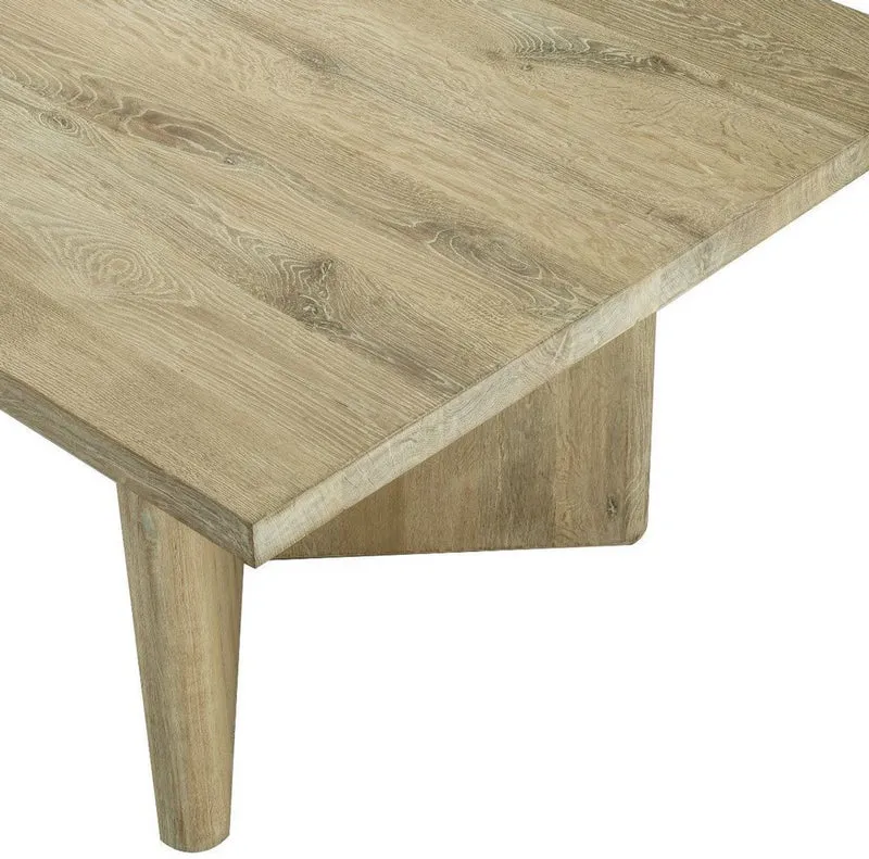 Casa Padrino Luxus Massivholz Esstisch Naturfarben 280 x 110,5 x H. 76 cm - Rechteckiger Eichenholz Küchentisch - Luxus Massivholz Esszimmer Möbel