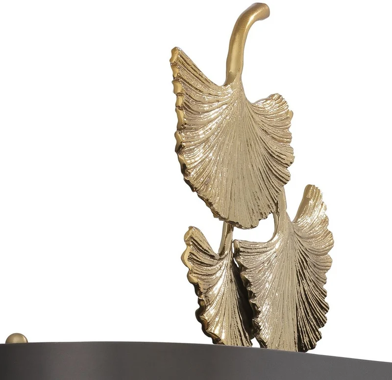 Casa Padrino Designer Wandleuchte Gold / Bronzefarben 36 x 13,5 x H. 61 cm - Hotel & Restaurant Wandlampe - Luxus Qualität
