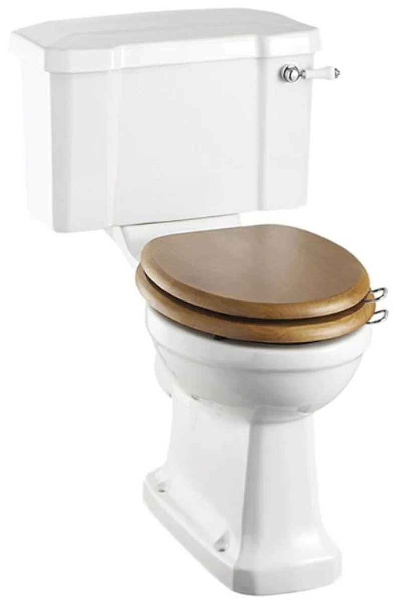 Casa Padrino Luxus Jugendstil WC mit Spülkasten 52 x 73 x H. 78 cm - Verschiedene Farben - Badezimmer Möbel - Luxus Qualität
