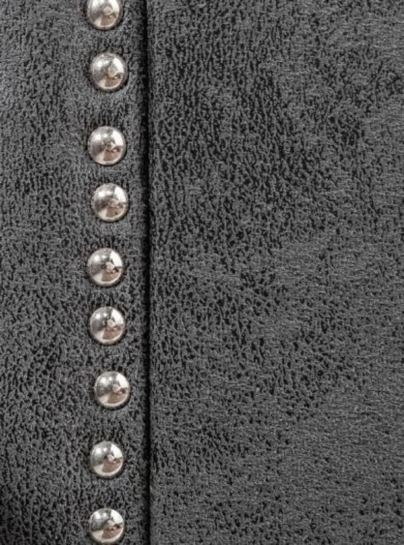 Casa Padrino Art Deco Nachttisch mit Schublade und Glasplatte Antik Grau / Silber 47 x 41 x H. 45 cm - Schlafzimmermöbel