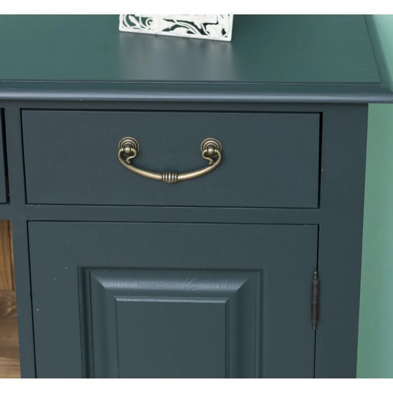 Casa Padrino Jugendstil Sideboard mit Regalfächern - Dielen Schrank Kommode Landhaus Stil