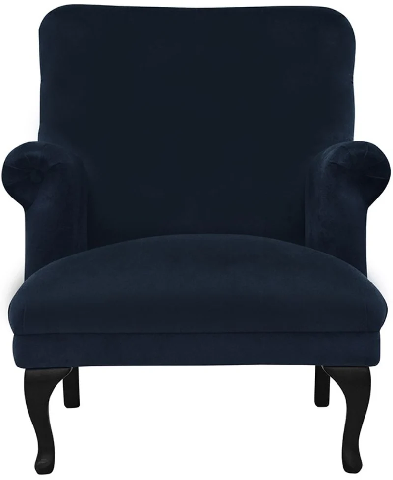Casa Padrino Luxus Wohnzimmer Samt Sessel 82 x 75 x H. 93 cm - Verschiedene Farben - Luxus Wohnzimmermöbel