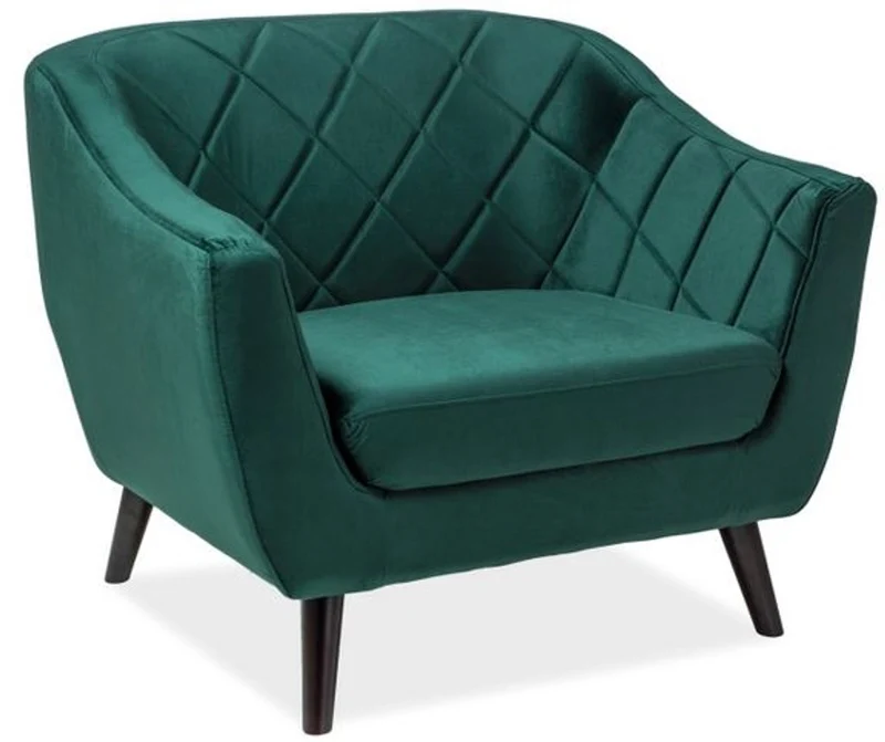 Casa Padrino Luxus Samt Sessel 105 x 85 x H. 83 cm - Verschiedene Farben - Wohnzimmer Sessel - Wohnzimmer Möbel