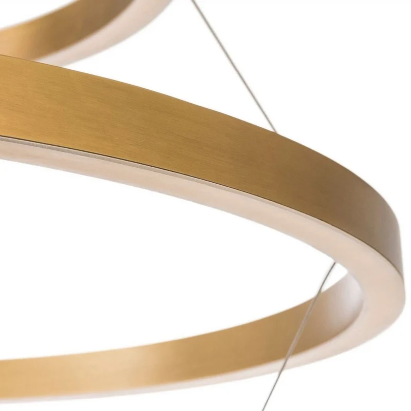 Casa Padrino Luxus LED Kronleuchter Antik Messingfarben Ø 80 x H. 80 cm - Moderner runder Kronleuchter - Luxus Kollektion