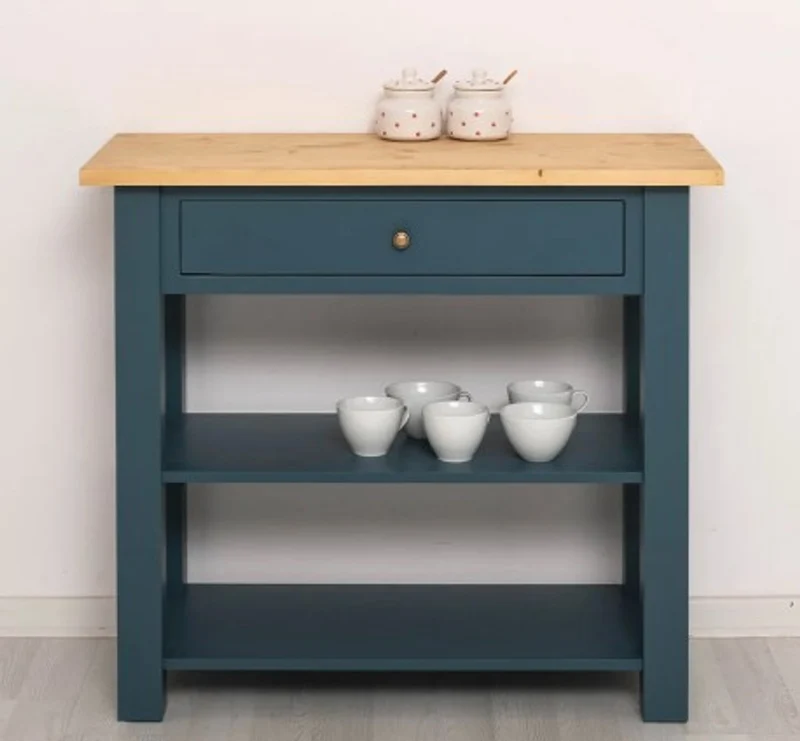 Casa Padrino Konsole im Landhausstil mit 1 Schublade, 100 x 45 x 89 cm