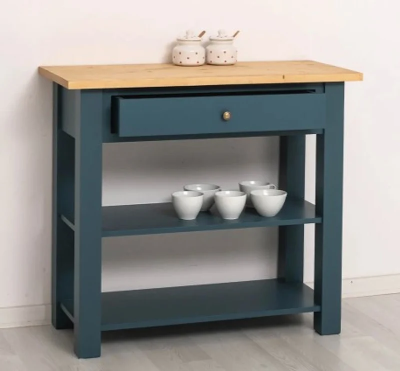 Casa Padrino Konsole im Landhausstil mit 1 Schublade, 100 x 45 x 89 cm