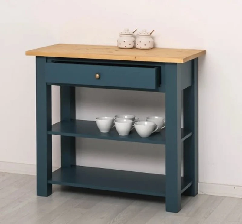 Casa Padrino Konsole im Landhausstil mit 1 Schublade, 100 x 45 x 89 cm