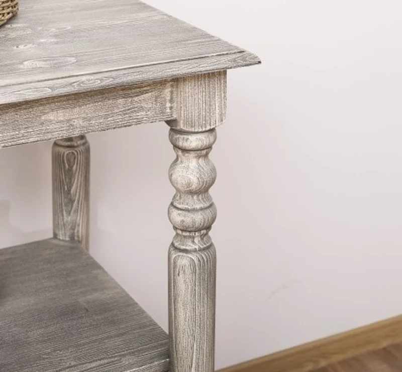 Casa Padrino Konsole im Landhausstil mit 1 Ablage, 110 x 60 x 89 cm