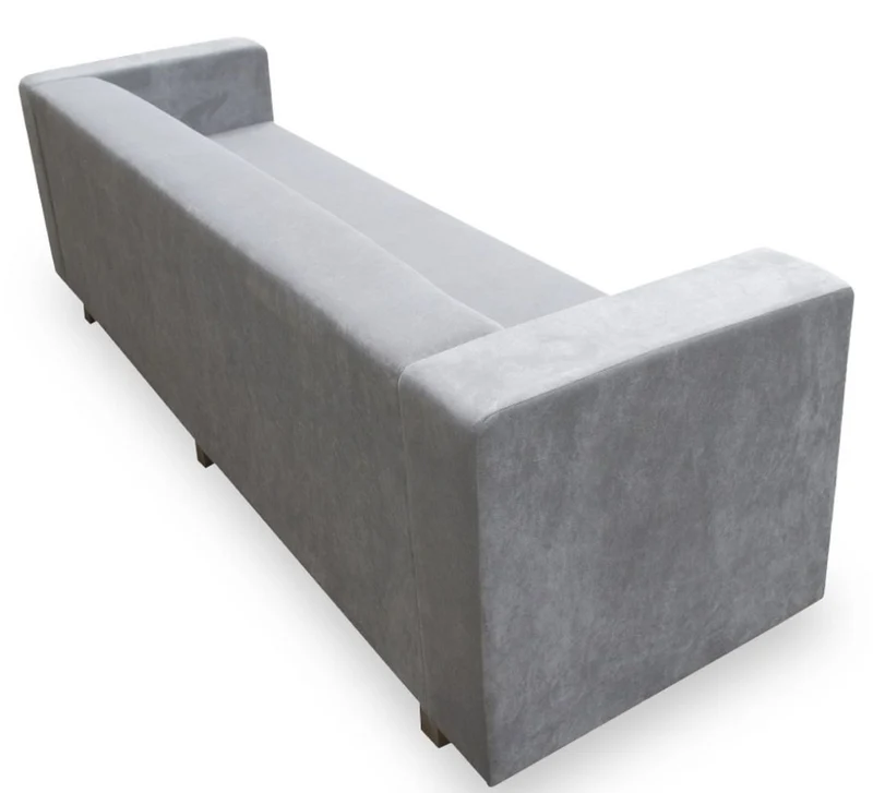 Casa Padrino Luxus Wohnzimmer Samt Sofa 260 x 75 x H. 70 cm - Verschiedene Farben - Wohnzimmermöbel