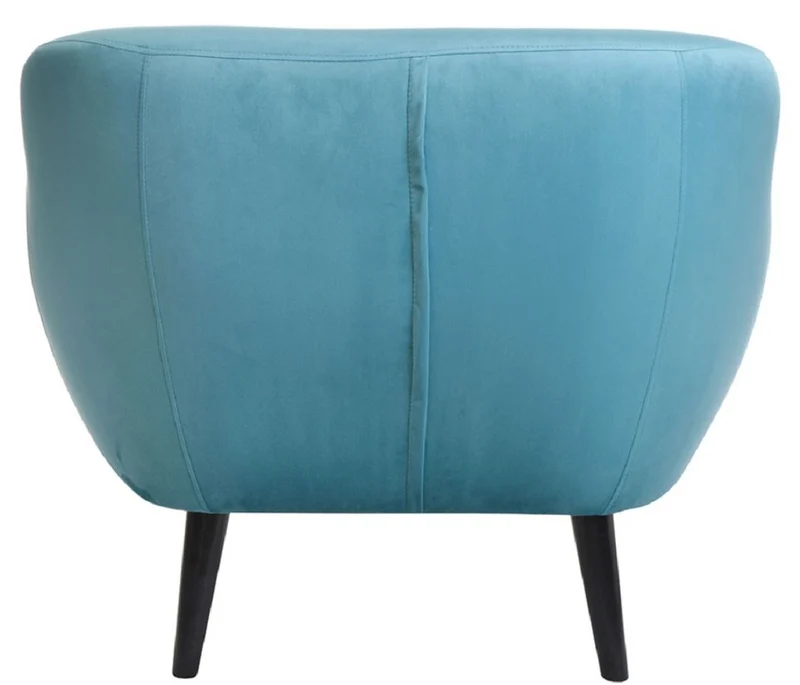 Casa Padrino Luxus Samt Sessel 97 x 81 x H. 83 cm - Verschiedene Farben - Wohnzimmer Hotel Büro Club Sessel - Luxus Kollektion