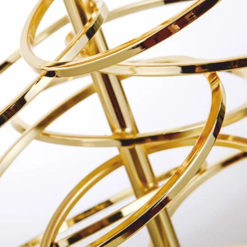 Casa Padrino Luxus Tischleuchte Gold / Schwarz H. 71 cm - Luxus Leuchten