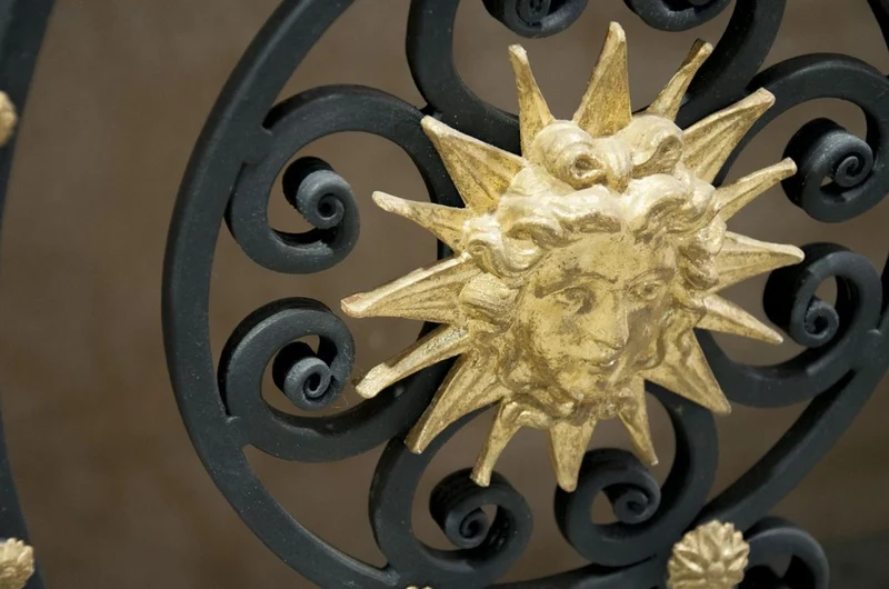 Casa Padrino Luxus Barock Konsole Weiß / Schwarz / Antik Gold 172 x 51 x H. 95 cm - Barockmöbel