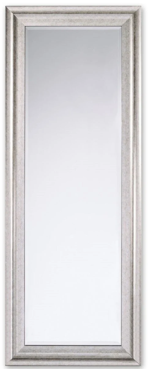 Casa Padrino Luxus Spiegel / Wandspiegel Antik Silber 84 x H. 184 cm - Deko Accessoires