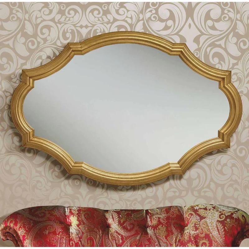 Casa Padrino Luxus Barock Spiegel Gold 150 cm - Barock Möbel - Made in Italy
