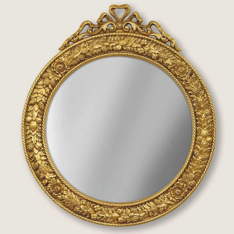 Casa Padrino Luxus Barock Spiegel Gold H. 113 cm - Barock Möbel - Made in Italy