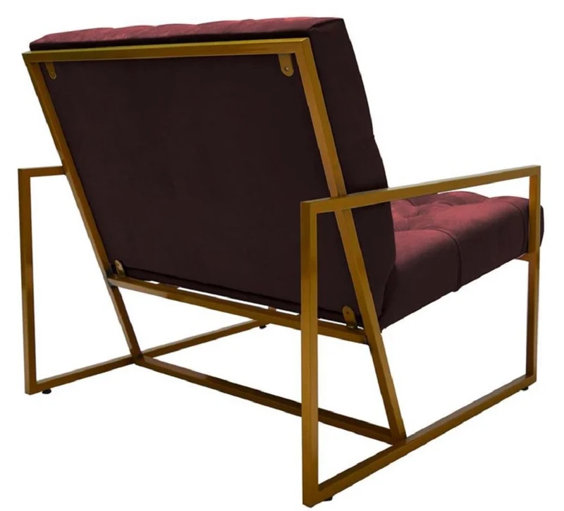 Casa Padrino Luxus Chesterfield Sessel 84 x 87,5 x H. 80 cm - Verschiedene Farben - Chesterfield Möbel