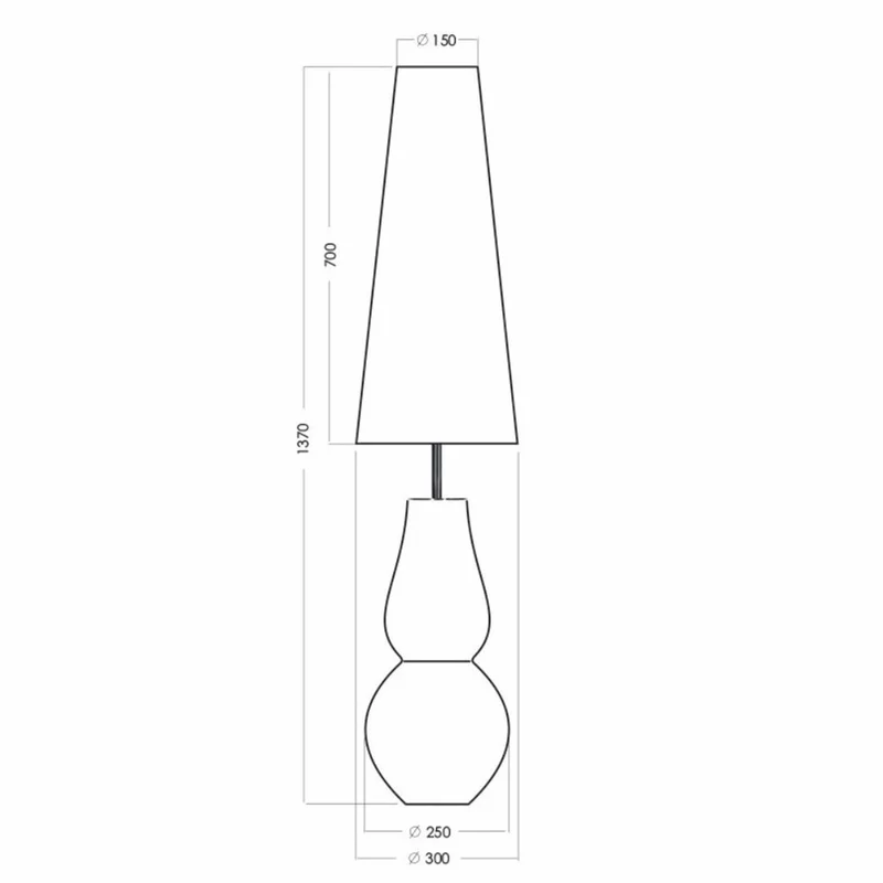 Casa Padrino Luxus Stehleuchte Schwarz H. 137 cm - Runde Glas Stehleuchte