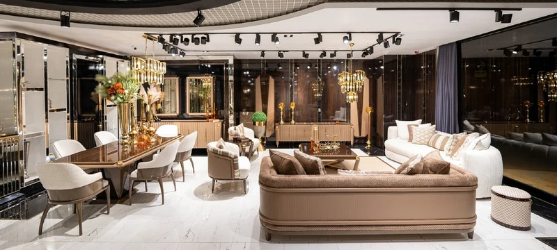 Casa Padrino Luxus Beistelltisch Braun / Gold - Runder Massivholz Beistelltisch - Wohnzimmer Möbel - Hotel Möbel - Luxus Möbel