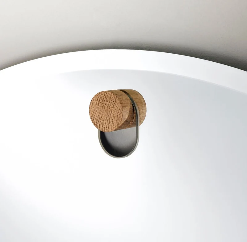 Casa Padrino Designer Wandspiegel Ø 122,5 cm - Runder Luxus Spiegel