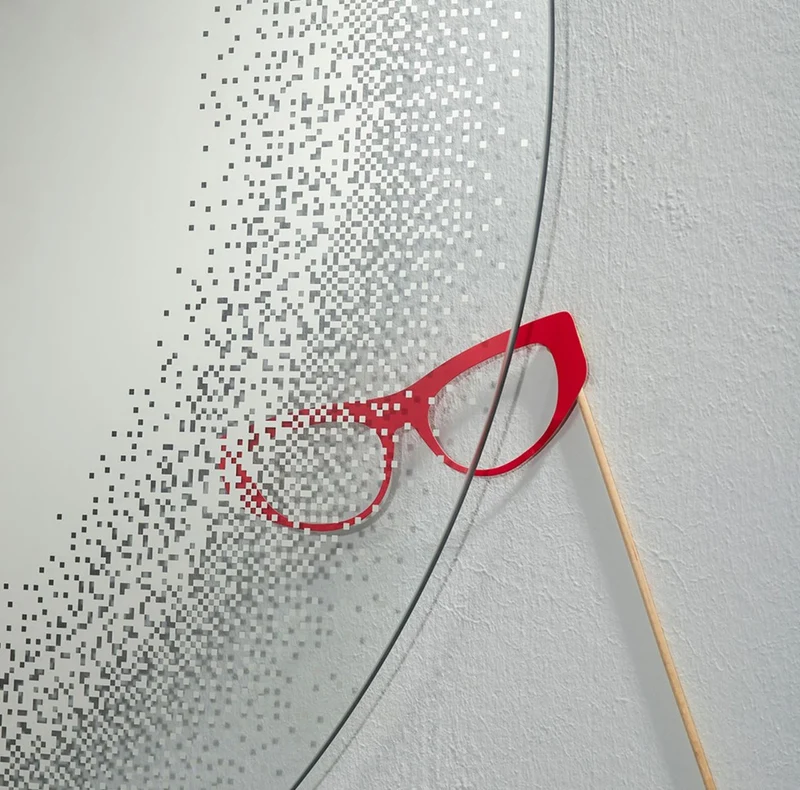 Casa Padrino Luxus Spiegel / Wandspiegel Ø 80 cm - Luxus Möbel