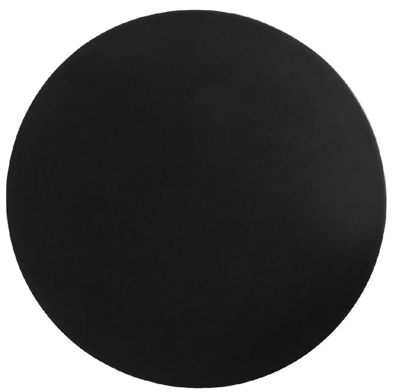 Casa Padrino Luxus Beistelltisch / Hocker Schwarz Ø 38 x H. 45 cm - Runder Glasfaserverstärkter Tisch / Sitzhocker - Wohnzimmer Möbel - Luxus Möbel - Luxus Kollektion