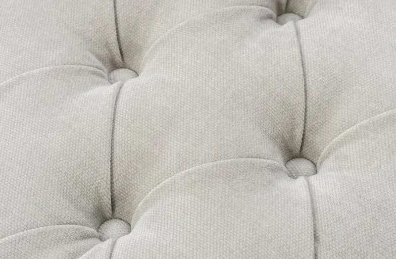 Casa Padrino Luxus Sessel Sandfarben / Schwarz 96 x 92 x H. 78 cm - Chesterfield Möbel