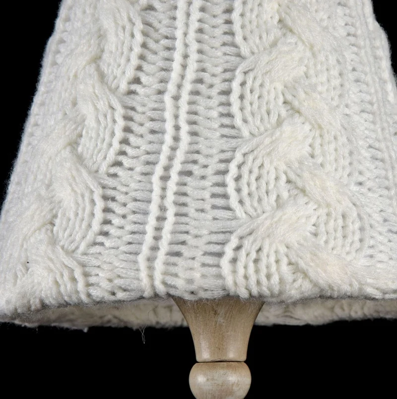 Casa Padrino Barock Kristall Hängeleuchte, Metall und Kristallglas, Beige, Ø 18 x H. 35 cm