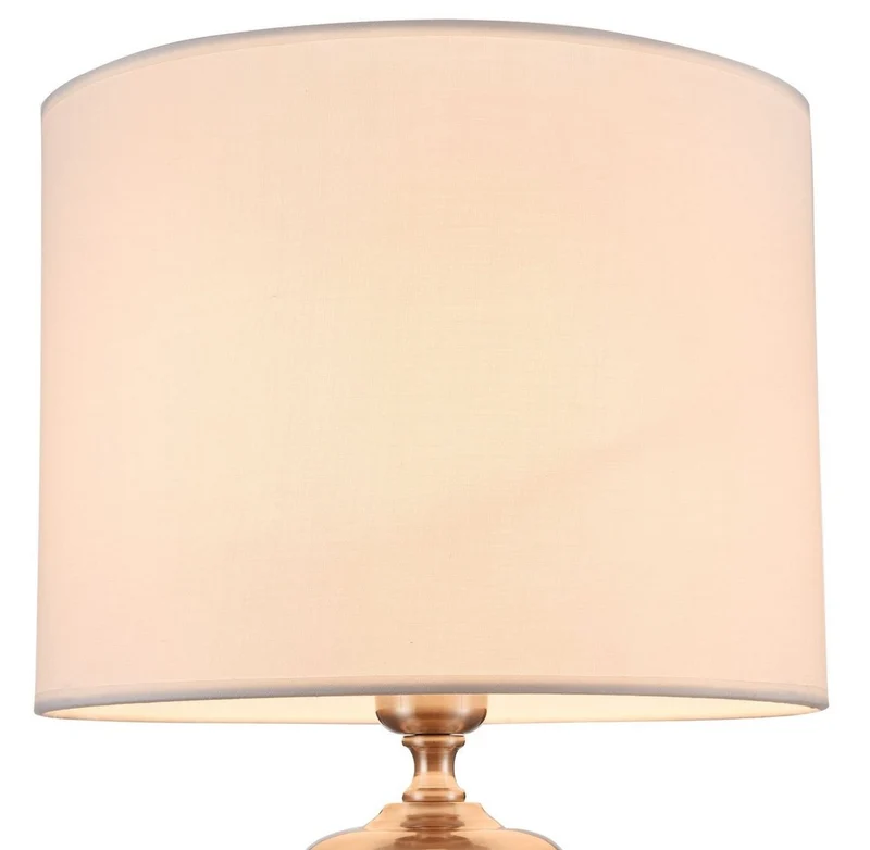 Casa Padrino Tischleuchte Silber / Creme - Moderne Lampe mit Metallrahmen und mundgeblasenem Glaselement - Ø 30 x H. 52 cm