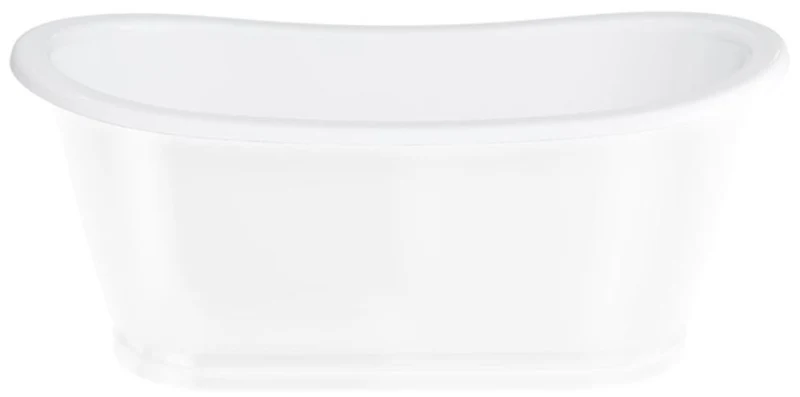 Casa Padrino Luxus Jugendstil Badewanne 167,5 x 76,1 x H. 71,1 cm - Verschiedene Farben - Freistehende Retro Badewanne - Badezimmer Möbel