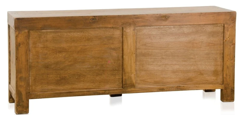 Casa Padrino Landhausstil Sideboard Schrank Antik Stil Braun 160 x 40 x H. 67 cm - Landhausstil Kollektion