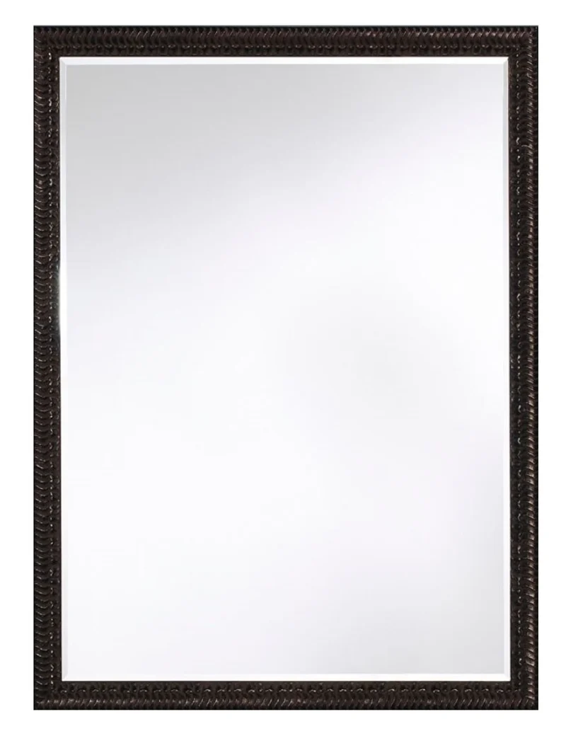 Casa Padrino Barock Wandspiegel Schwarz 56 x H. 75 cm - Möbel & Accessoires im Barockstil