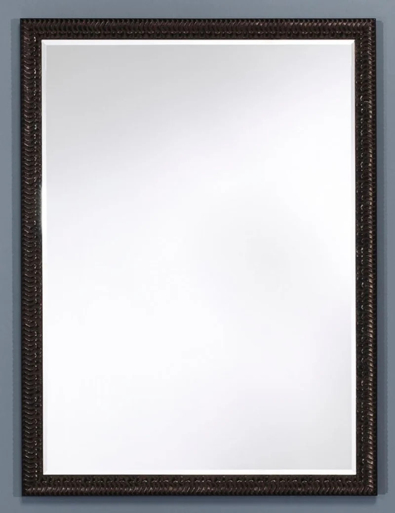 Casa Padrino Barock Wandspiegel Schwarz 56 x H. 75 cm - Möbel & Accessoires im Barockstil