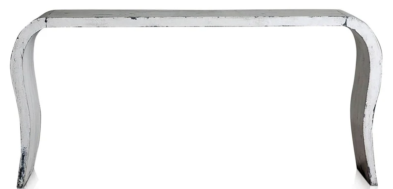 Casa Padrino Landhausstil Konsolentisch Antik Stil Weiß 162 x 35 x H. 77 cm - Landhausstil Konsole