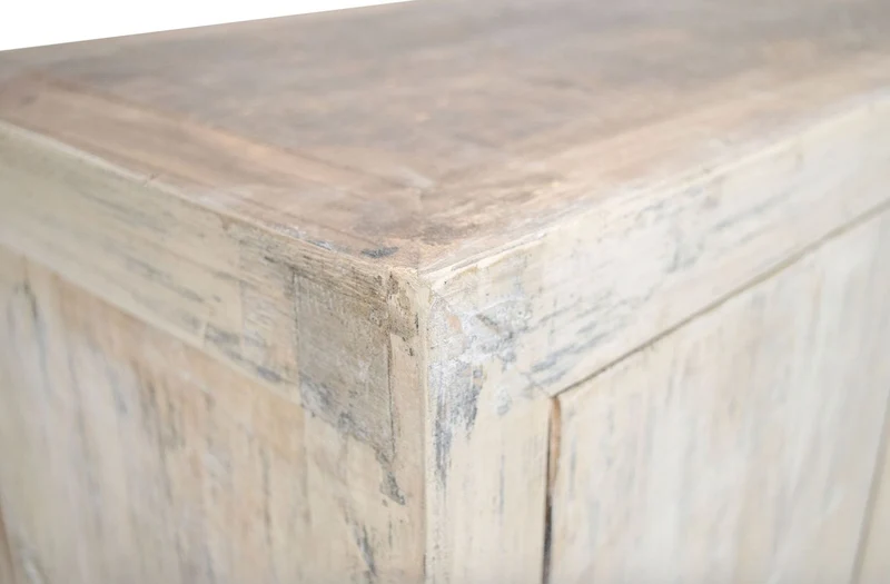 Casa Padrino Landhausstil Schrank aus Kiefernholz Naturfarben 75 x 40 x H. 180 cm