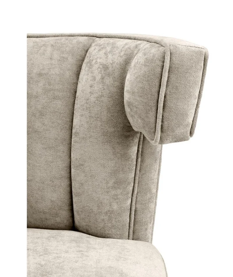 Casa Padrino Luxus Esszimmerstuhl Grau Schwarz - Designer Möbel