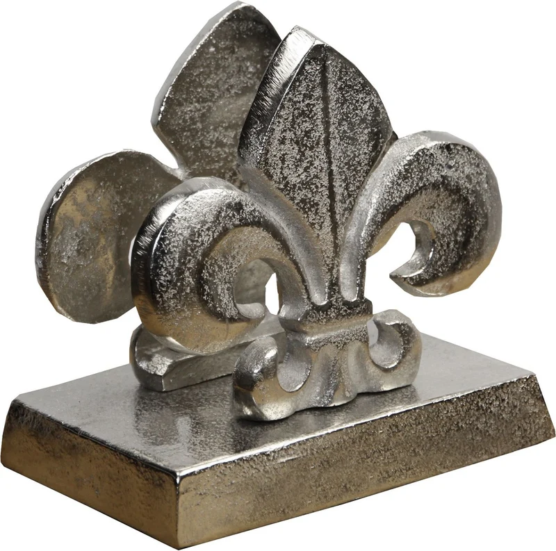 Casa Padrino Luxus Serviettenhalter in silber, vernickelt 13x14x7cm - Hotel Restaurant Accessoires