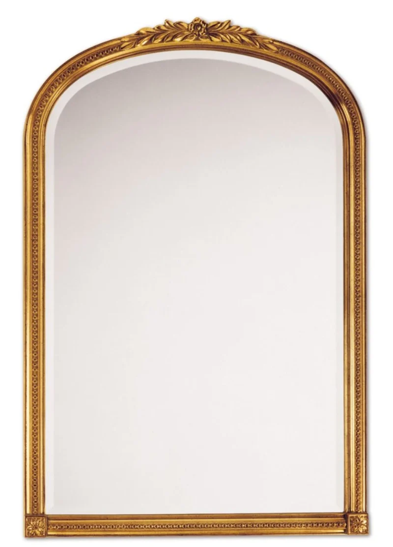 Casa Padrino Barockstil Wandspiegel Gold 63 x H. 94 cm - Barock Spiegel