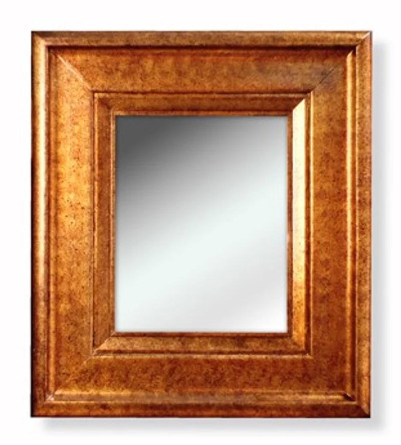 Casa Padrino Antik Stil Wandspiegel Antik Gold B.40 x H.50 cm - Barock Wohnzimmer Möbel