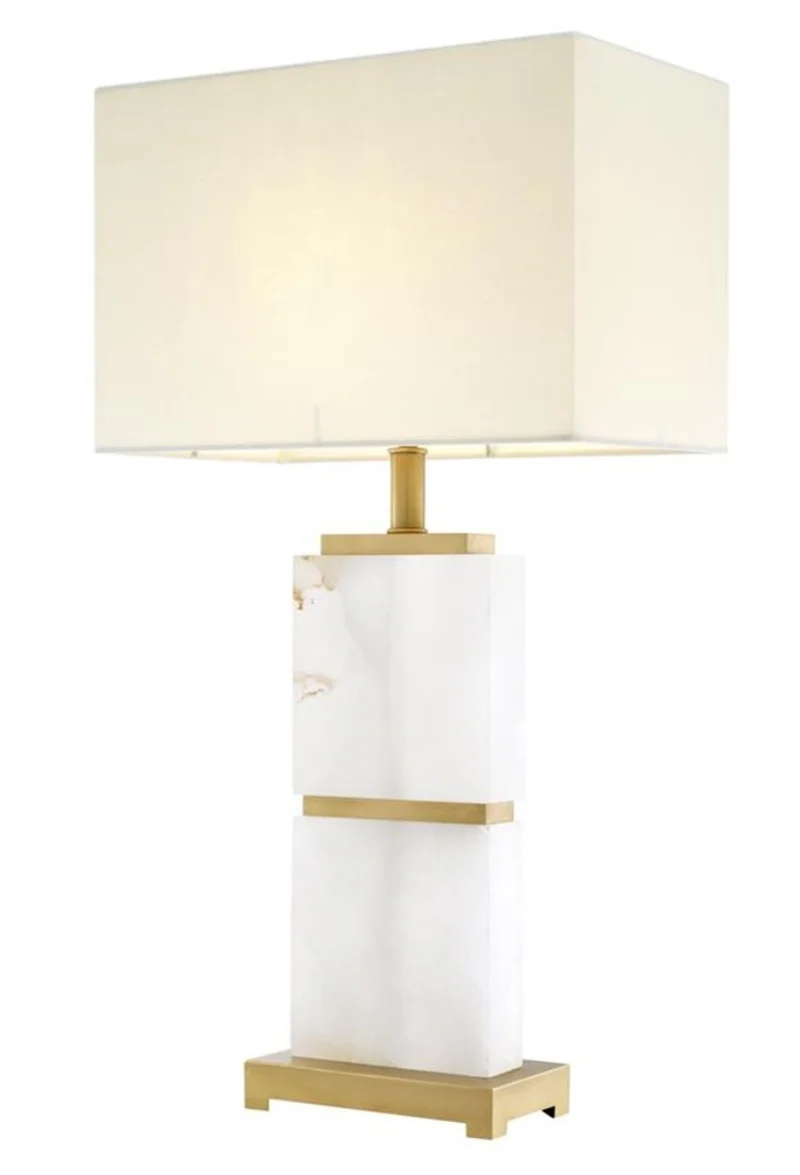 Casa Padrino Luxus Tischleuchte 21 x 39 x H. 71,5 cm - Limited Edition