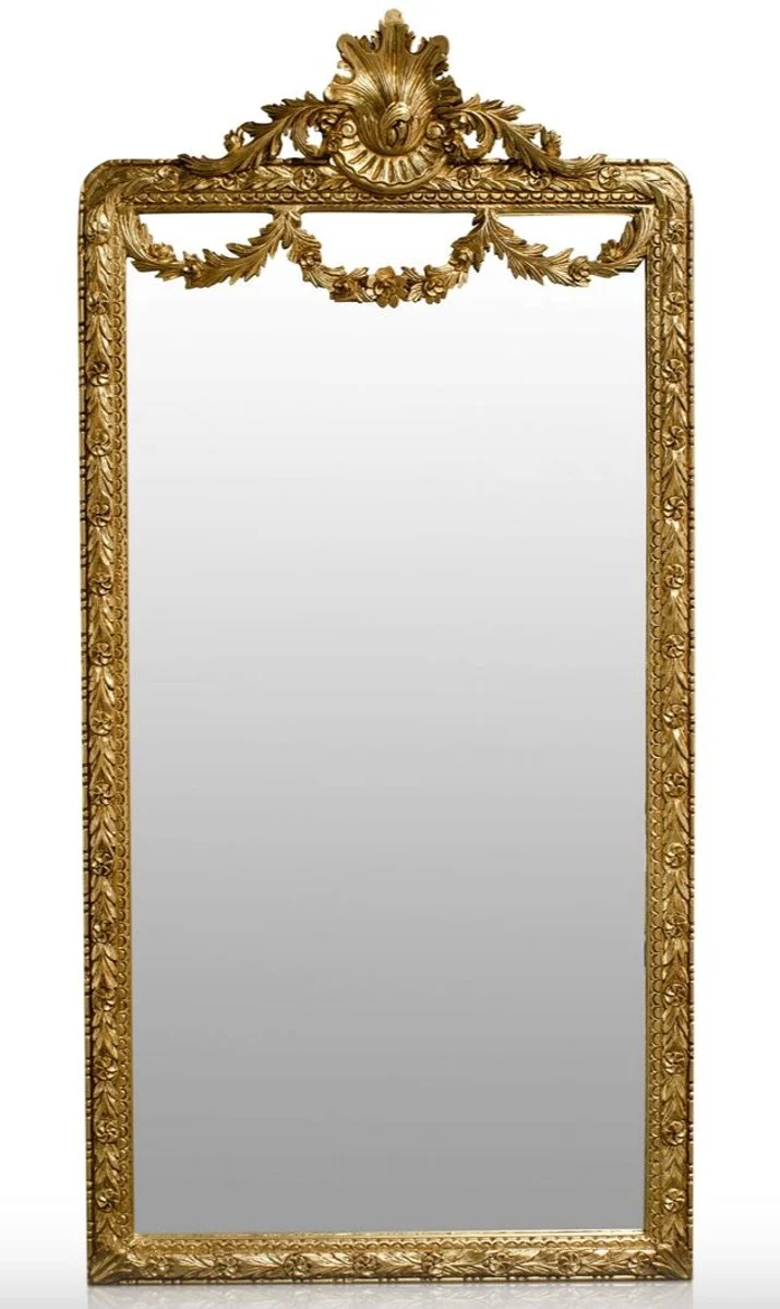 Casa Padrino Barock Spiegel Gold 120 x H. 242 cm - Barock Wandspiegel