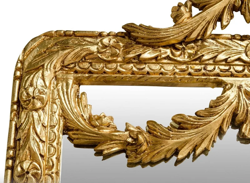 Casa Padrino Barock Spiegel Gold 120 x H. 242 cm - Barock Wandspiegel