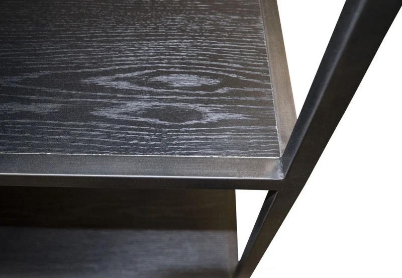 Casa Padrino Designer Regalschrank Schwarz 80 x 40 x H. 210 cm - Luxus Qualität