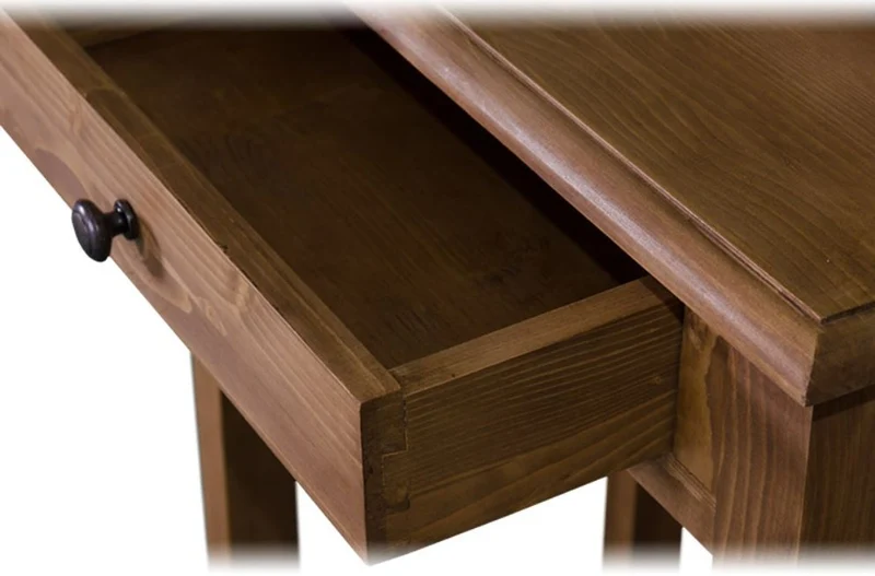 Casa Padrino Landhausstil Schreibtisch mit 3 Schubladen 65 x 40 x H. 102 cm - Wohnzimmermöbel