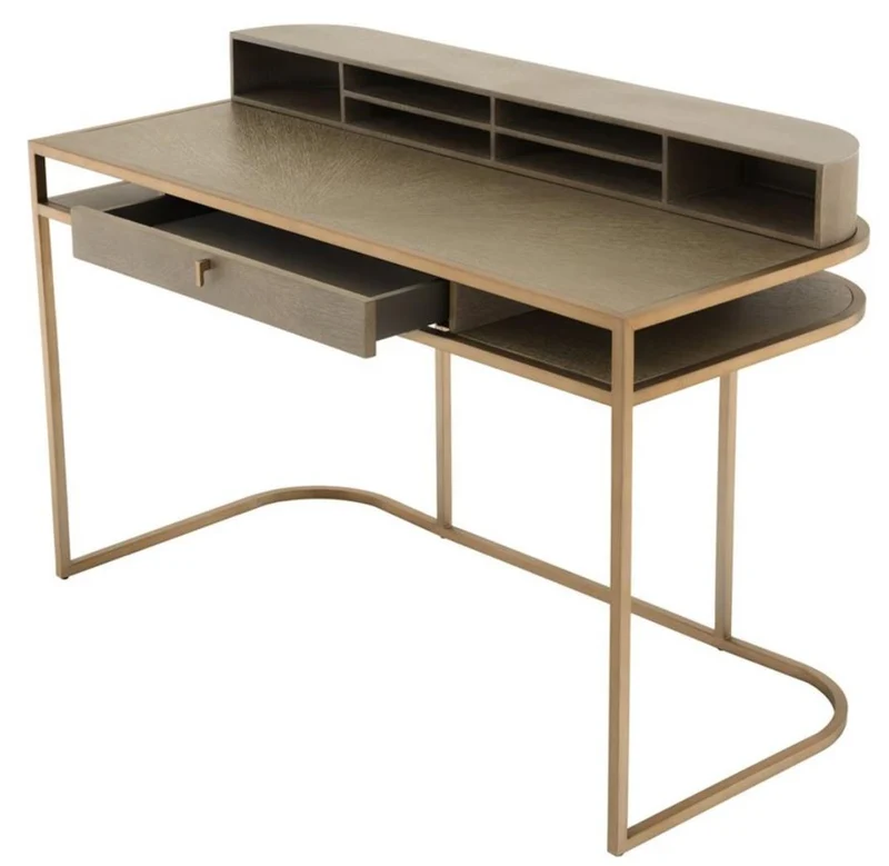 Casa Padrino Schreibtisch 130 x 60 x H. 75 cm - Luxus Büromöbel
