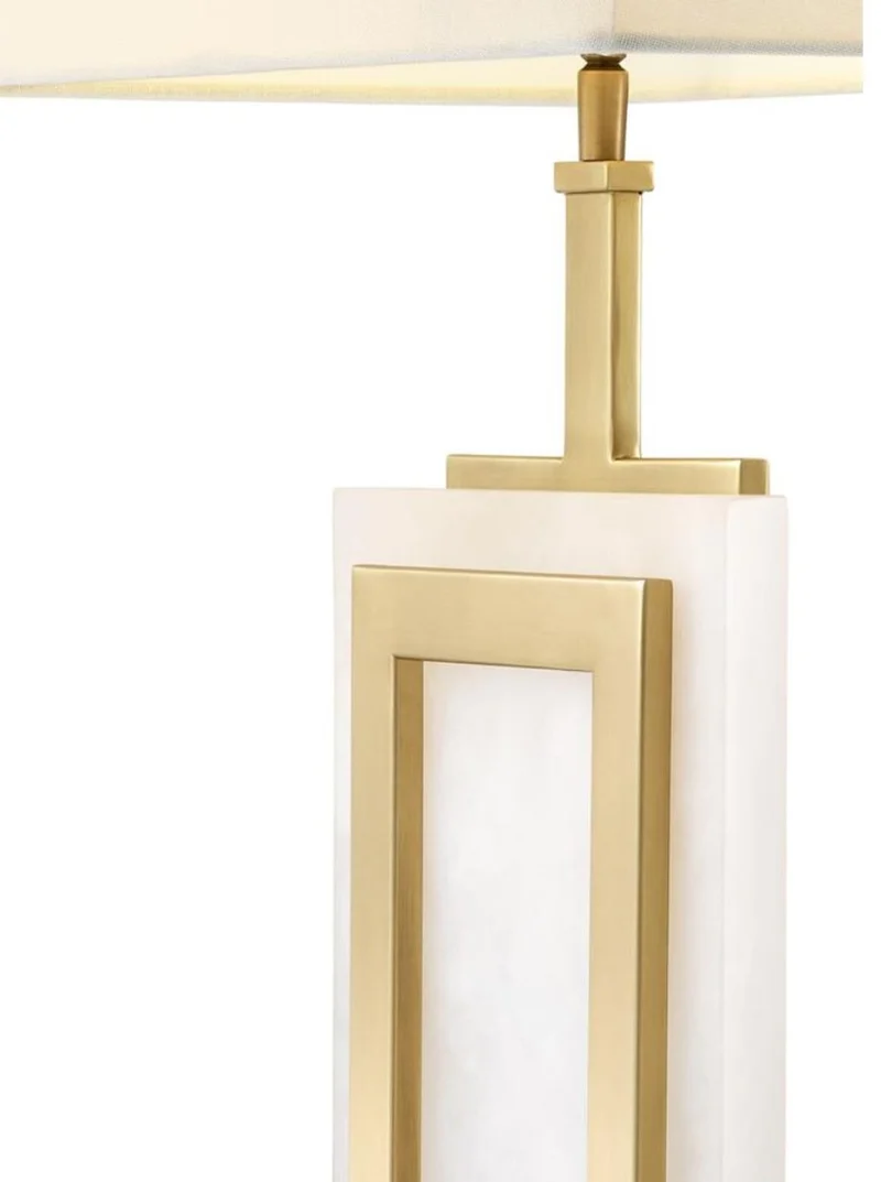 Casa Padrino Luxus Tischleuchte - Designer Lampe