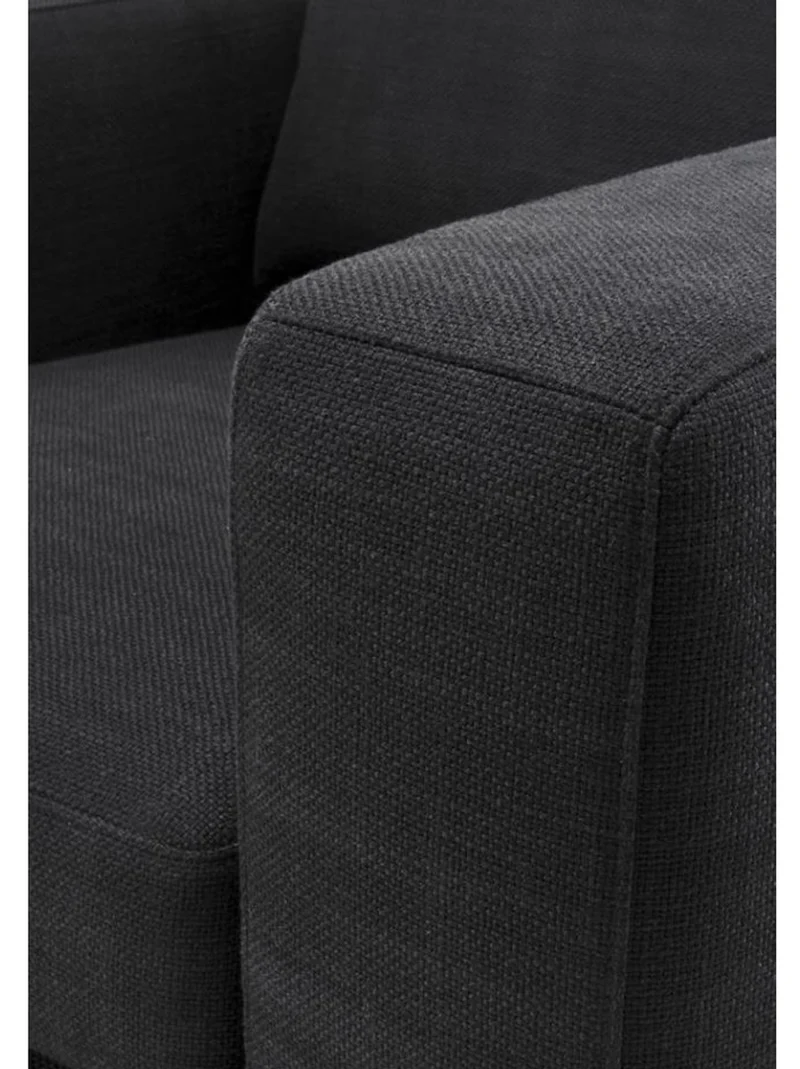 Casa Padrino Luxus Sessel Schwarz 94 x 100 x H. 76 cm - Hotel Sessel Möbel
