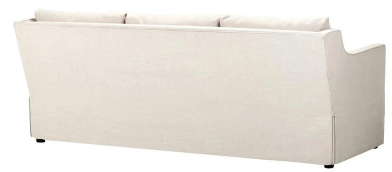 Casa Padrino Luxus Hotel Sofa Naturfarbig 230 x 100 x H. 83 cm - Hotel Möbel