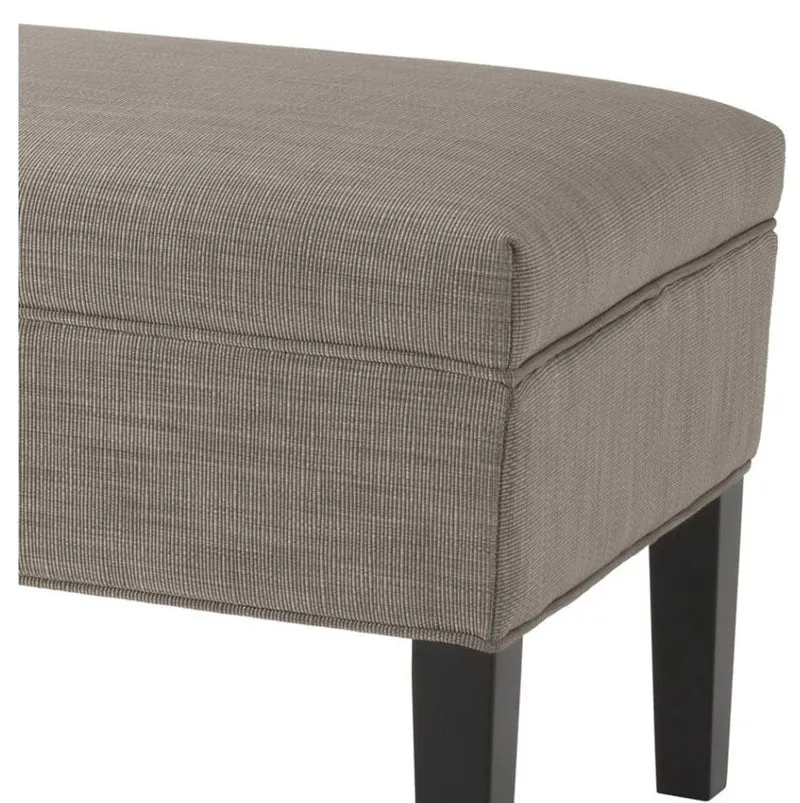 Casa Padrino Designer Sitzbank Hellbraun 140 x 50 x H. 45 cm - Luxus Möbel