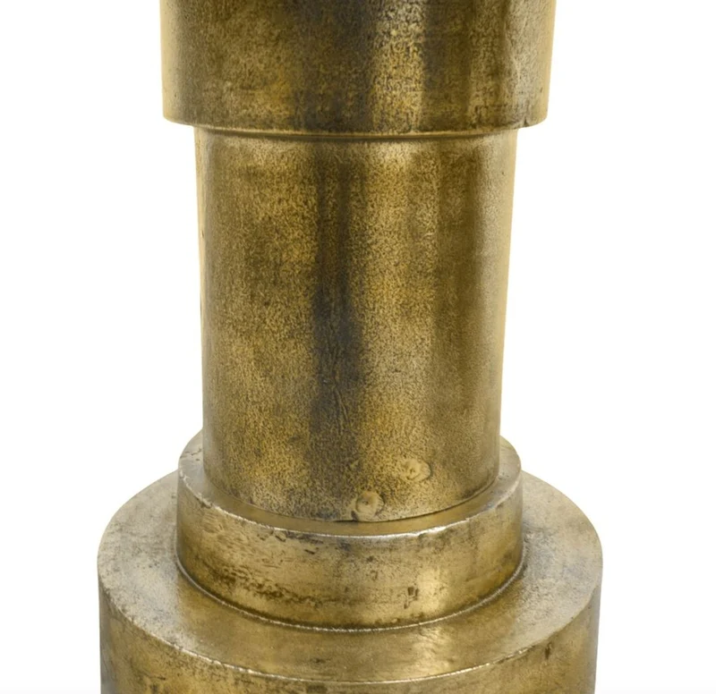 Casa Padrino Beistelltisch Antik Gold 60 x H. 45 cm - Wohnzimmertisch