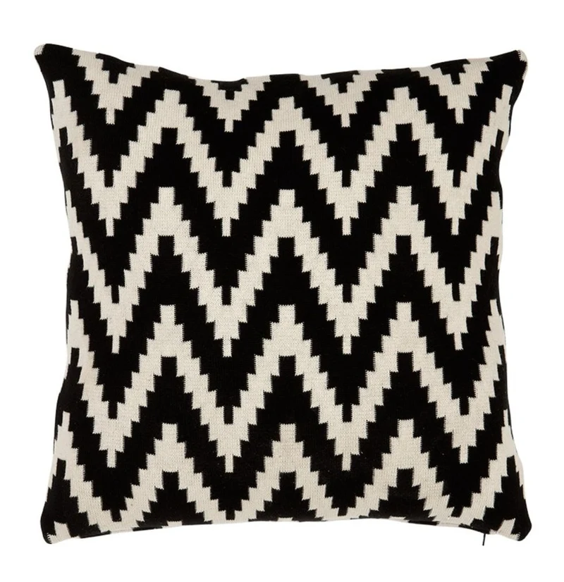 Casa Padrino Luxus Kissen 2er Set 50 x H. 50 cm Schwarz / Beige - Wohnzimmer Accessoires